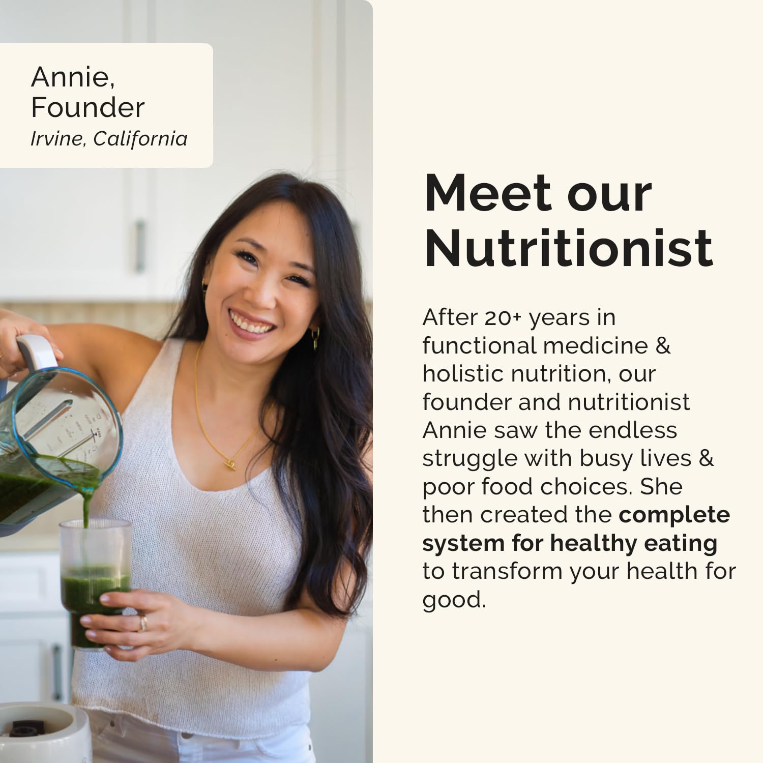 SMART Pressed Juice: preparación con agua para consumo práctico.