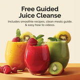 SMART Pressed Juice: proteína vainilla vegana para saciedad ligera.