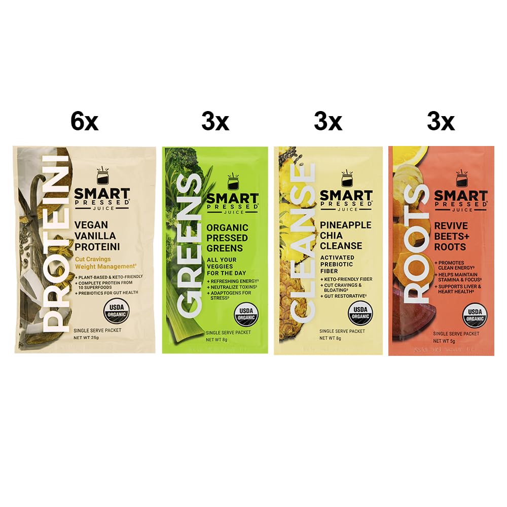 SMART Pressed Juice: remolacha, piña y chía para nutrición colorida.