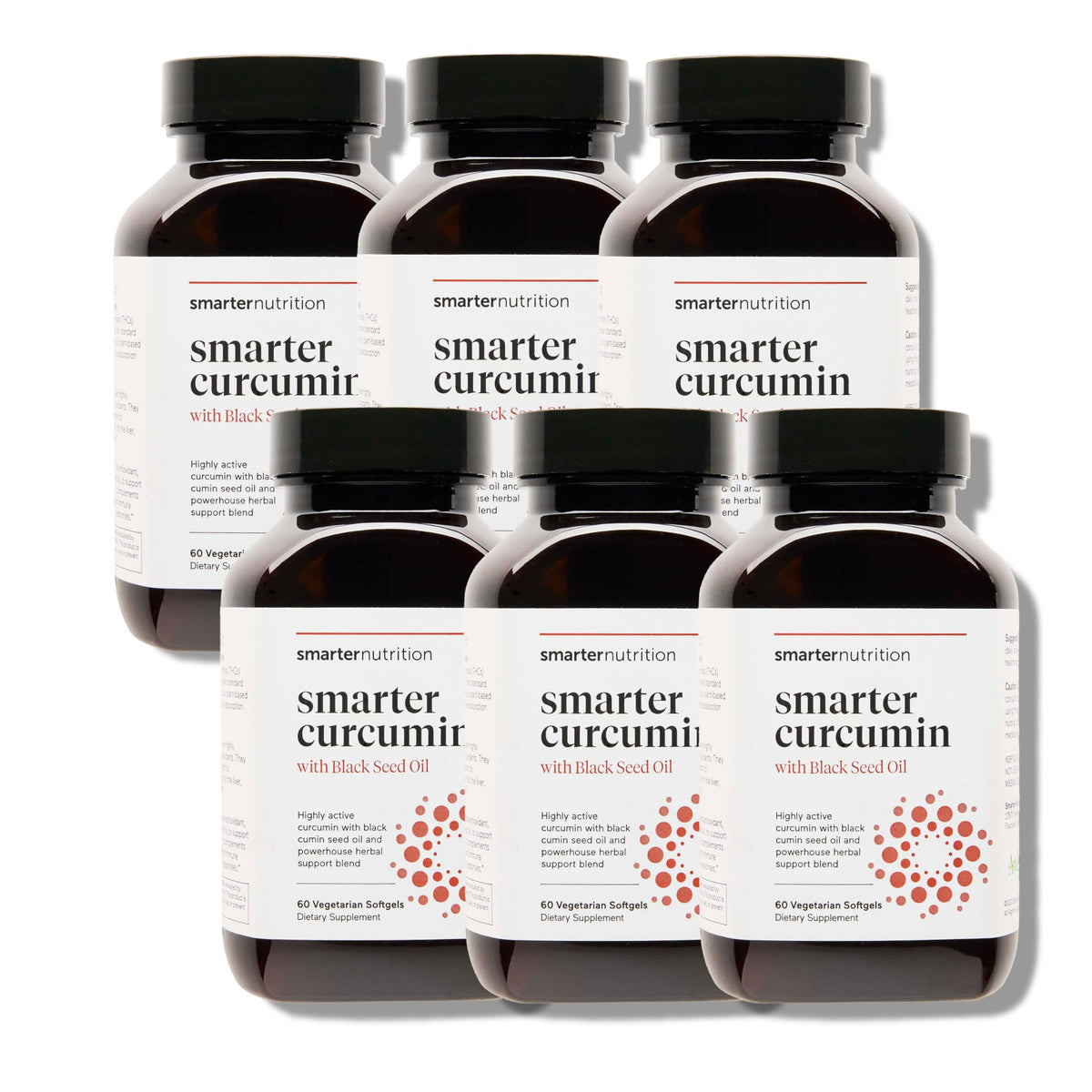 SMARTERNUTRITION Curcumina Softgels, botella, apoyo para bienestar general