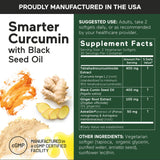 SMARTERNUTRITION Curcumina Softgels libres de OGM para dietas conscientes.