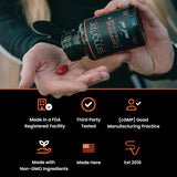 SmarterVitamins aceite MCT de coco dentro de las cápsulas para absorción suave
