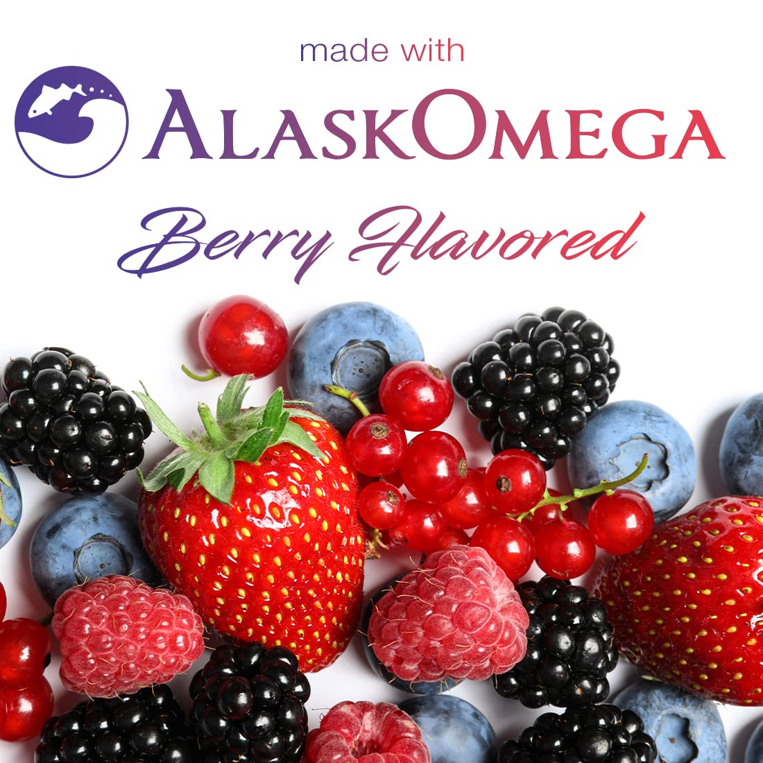 SmarterVitamins Omega3: cápsulas con sabor a fruta, consumo diario fácil.