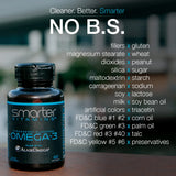 SmarterVitamins Omega3: empaque visible y fácil de almacenar.