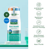 SmartMouth aloe natural, suavidad para las encías durante el enjuague.