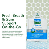 SmartMouth Clinical Rinse sabor menta, experiencia fresca tras cada enjuague.