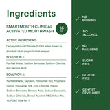 Fórmula sin parabenos de SmartMouth DDS para una rutina más limpia.