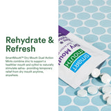 SmartMouth Dry Mouth Mints botella dispensador para conveniencia diaria