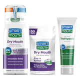 SmartMouth enjuague bucal seco activado para refrescar y hydratar la boca