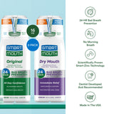 SmartMouth fórmula suave, desarrollo dental para uso diario.