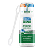 SmartMouth Original enjuague bucal en botella de menta para aliento fresco.