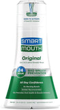 Enjuague sin alcohol de SmartMouth Original para uso diario suave.