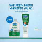 SmartMouth pasta dental zinc-ion, protege contra caries y cuidado diario.