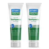 SmartMouth Zinc Ion Pasta de Dientes con empaque exterior para uso diario