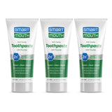 SmartMouth pasta dental, tubo enfocado, ayuda a prevenir caries y blanqueamiento suave.
