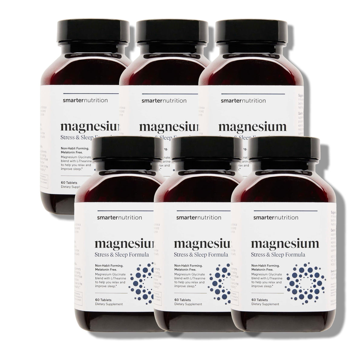 SMARTERNUTRITION Smarter Magnesium Complex cápsulas glicinato para absorción superior