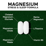 SMARTERNUTRITION Smarter Magnesium Complex cápsulas L-teanina para relajación
