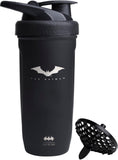 Smartshake Batman 900 ml, botella ligera para proteína y agua en entrenamientos.