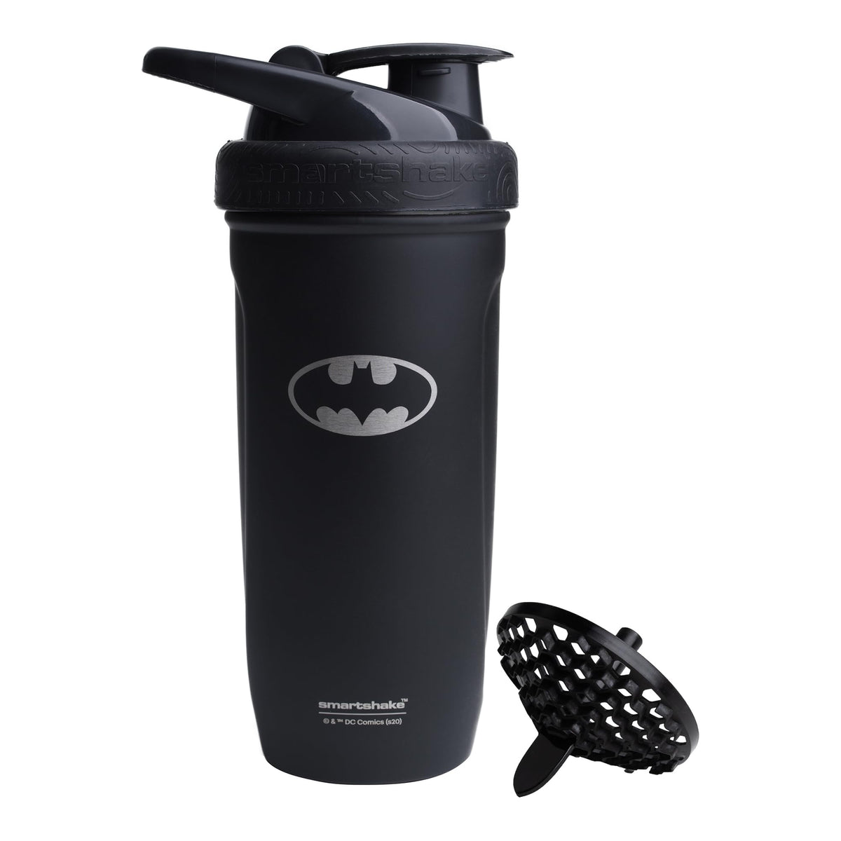 Smartshake DC COMICS Reforce Batman: botella duradera de 900 ml para entrenamientos