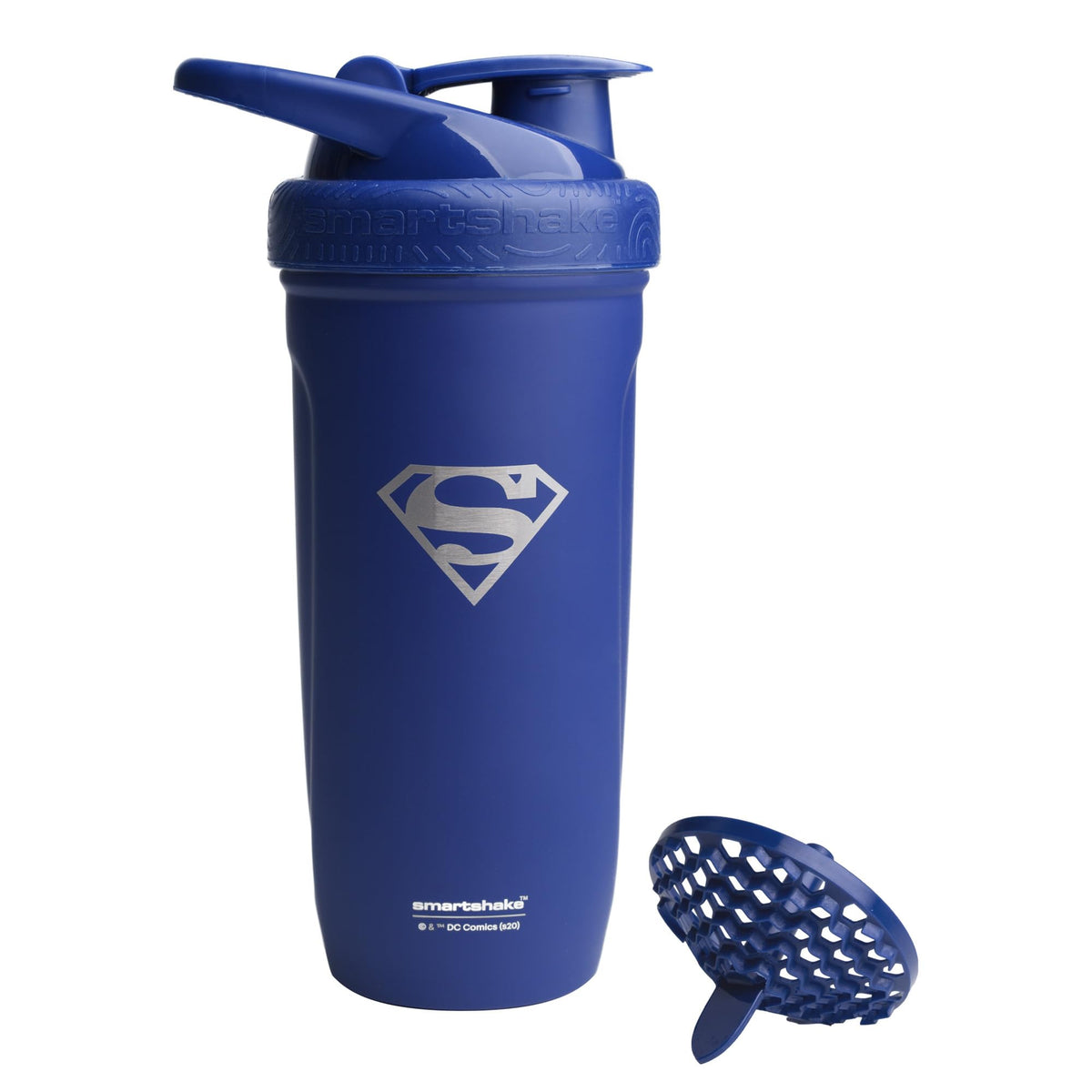 Smartshake DC Comics Reforce con logo Superman, ideal para entrenamiento diario.