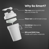 Smartshake: diseño duradero con mayor capacidad para tus batidos diarios.
