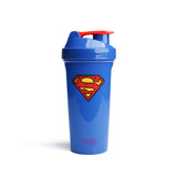 SmartShake Lite Superman: botella 800ml para batidos sin fugas durante entrenamientos