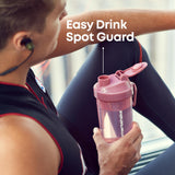Smartshake O2GO One tapa segura y cierre a prueba para transportar sin derrames