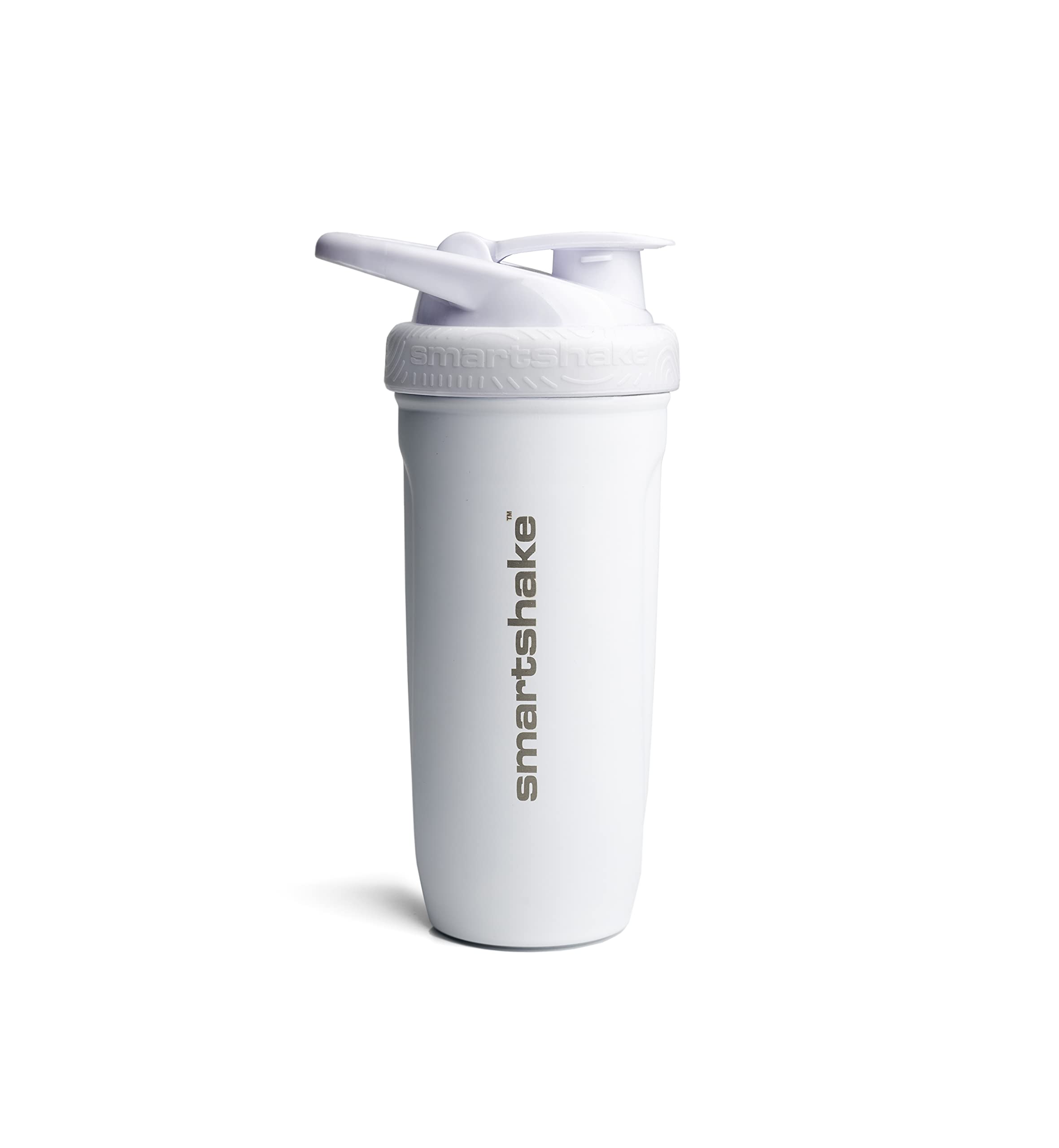 Smartshake Reforce: botella de proteína de acero inoxidable con capacidad 900 ml y tapa a prueba de fugas