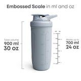 Smartshake Reforce: escala de medidas grabada interior para dosificar con precisión