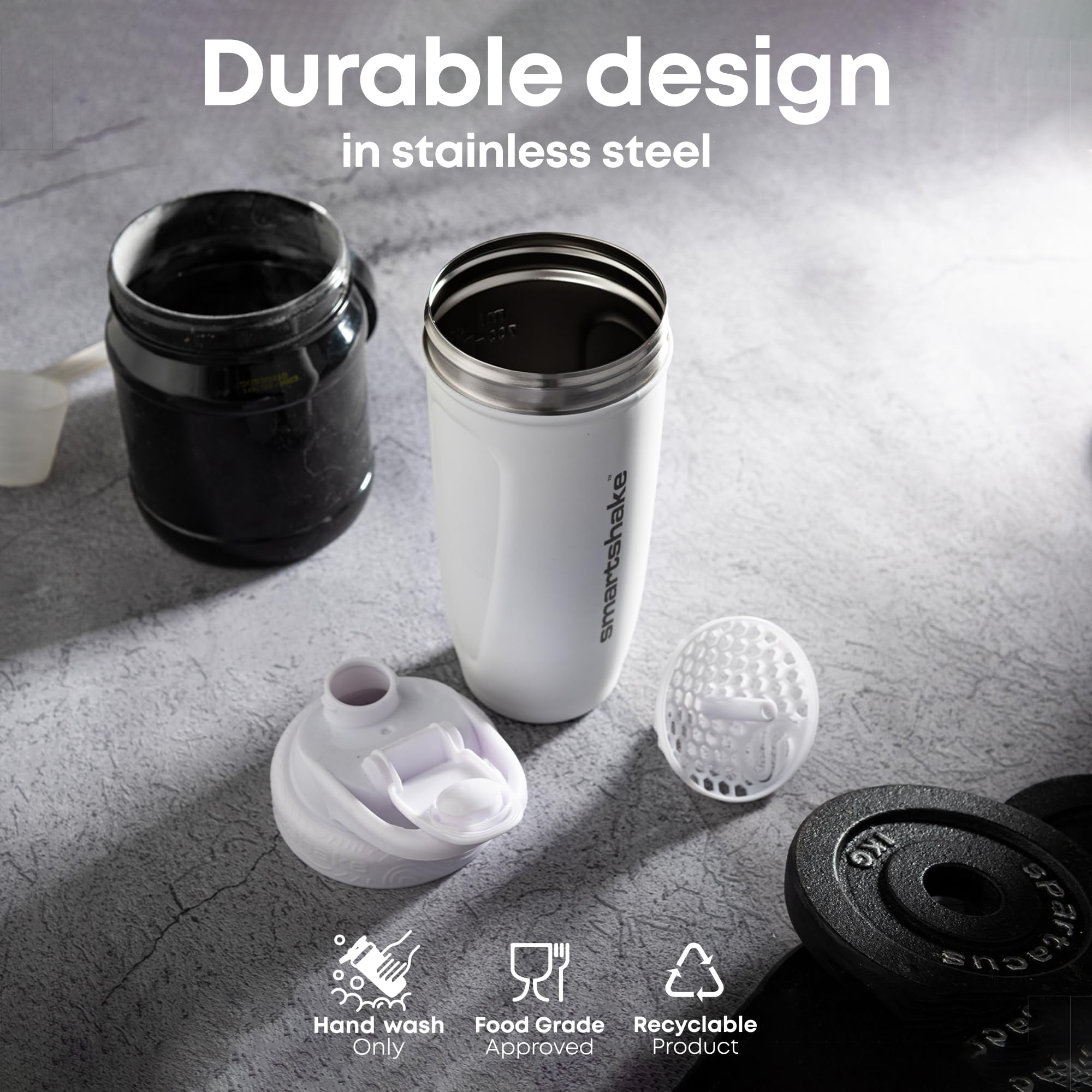 Smartshake Reforce: red mezcladora integrada que evita grumos