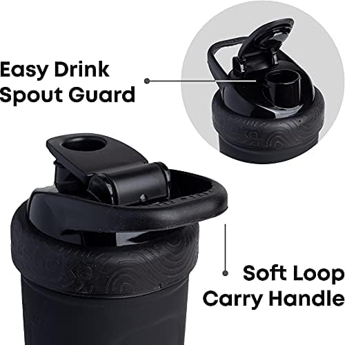 Smartshake Reforce rejilla mezcladora interna para una mezcla suave sin grumos.