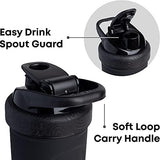 Smartshake Reforce rejilla mezcladora interna para una mezcla suave sin grumos.