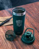 SmartShake Reforce tapa anti-fugas de silicona para transporte seguro.