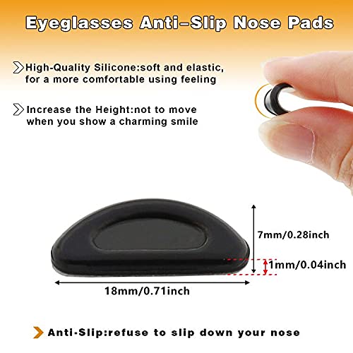 SMARTTOP adhesivas para nariz de gafas, fácil de pegar y seguro durante uso prolongado.