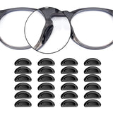 SMARTTOP almohadillas nasales de silicona antiresbalante para gafas, mayor comodidad.