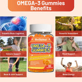 SmildeHeal Omega3 gomitas ingredientes veganos visibles