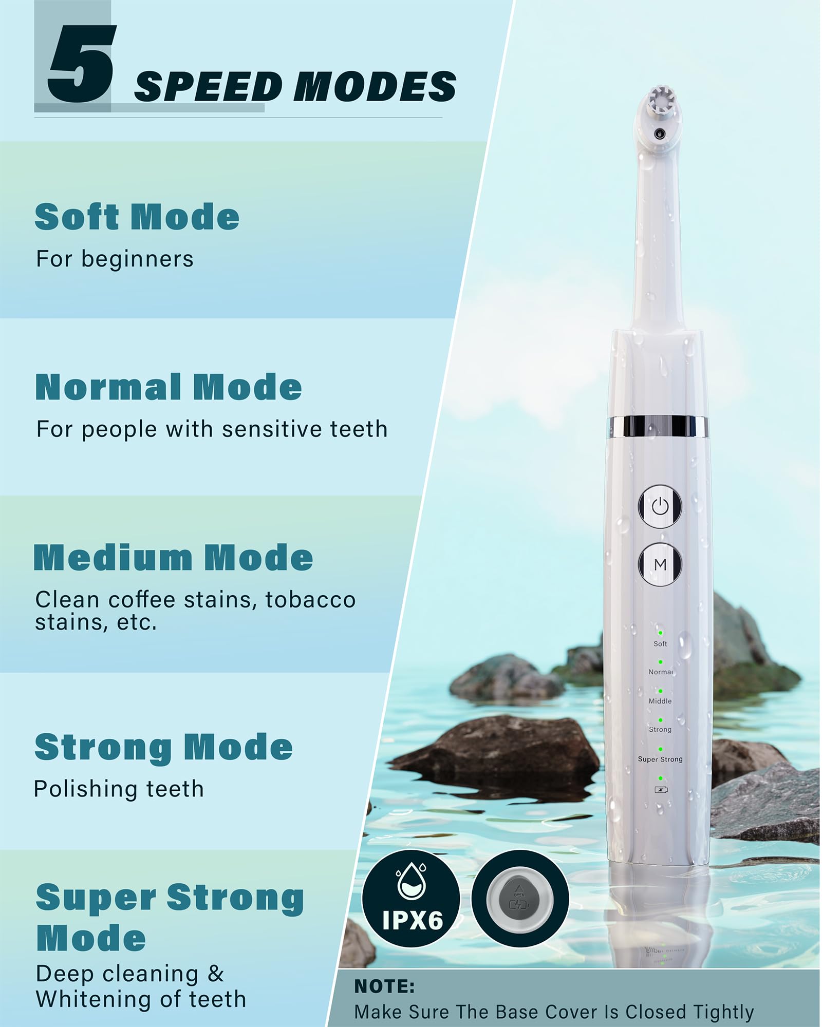 Cabezas reemplazables Smile-Aid para limpieza eficiente