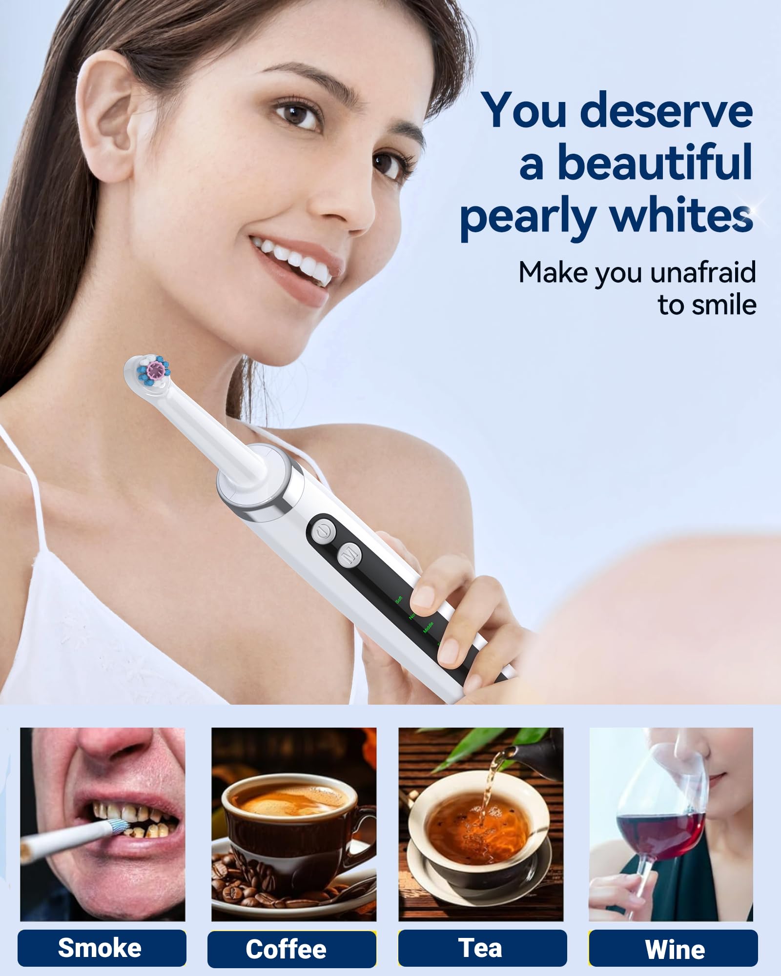 Smile-Aid Conjunto Pulido Completo: todo lo necesario para pulir y mantener sonrisa brillante.