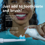 Smileactives gel blanqueador, espuma blanqueadora: acción suave que penetra el esmalte