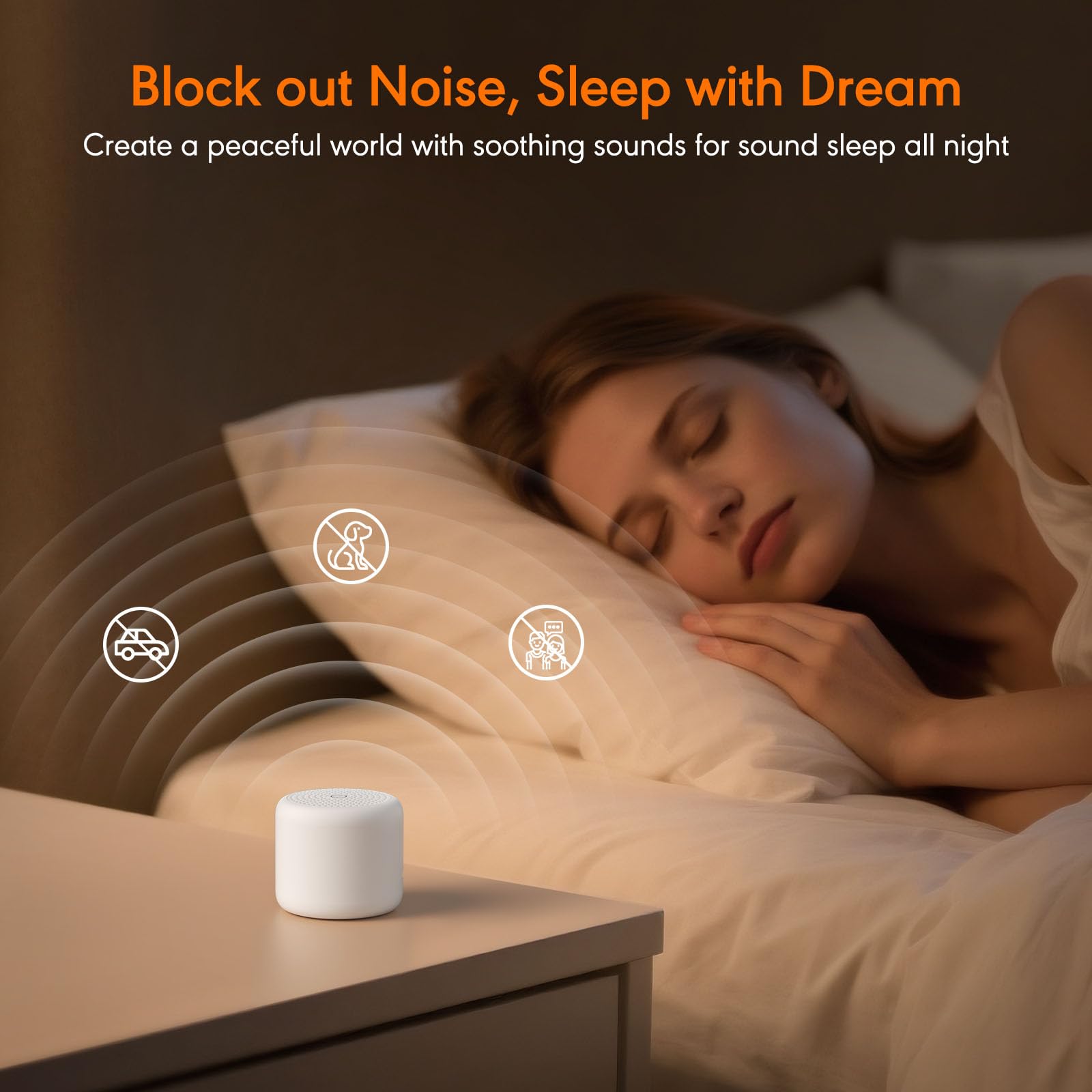 SMILEBOP Mini: temporizador ajustable para noches tranquilas.