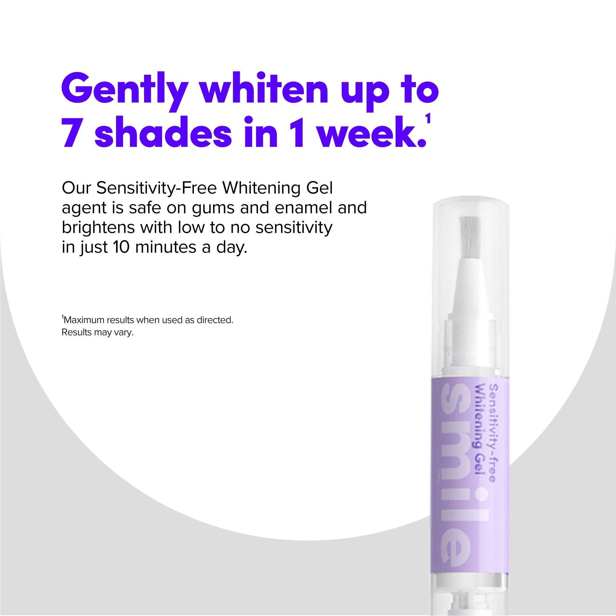 SmileDirectClub gel cuidado esmalte 4ml para uso posterior suave