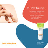 Smith & Nephew Secura crema: textura suave para piel sensible