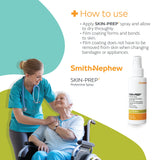 Smith & Nephew SKIN-PREP: envase de 4 onzas, fácil de usar.