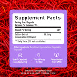 SMNutrition azafrán cápsula para energía y vitalidad diaria