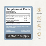 SMNutrition CDG en blíster, apto para veganos, libre de alérgenos