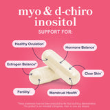 SMNutrition D-Chiro Inositol 50mg: apoyo para la salud ovárica y el ciclo.