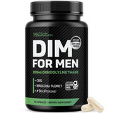 SMNutrition DIM 300mg botella: apoyo potencial al equilibrio hormonal masculino.
