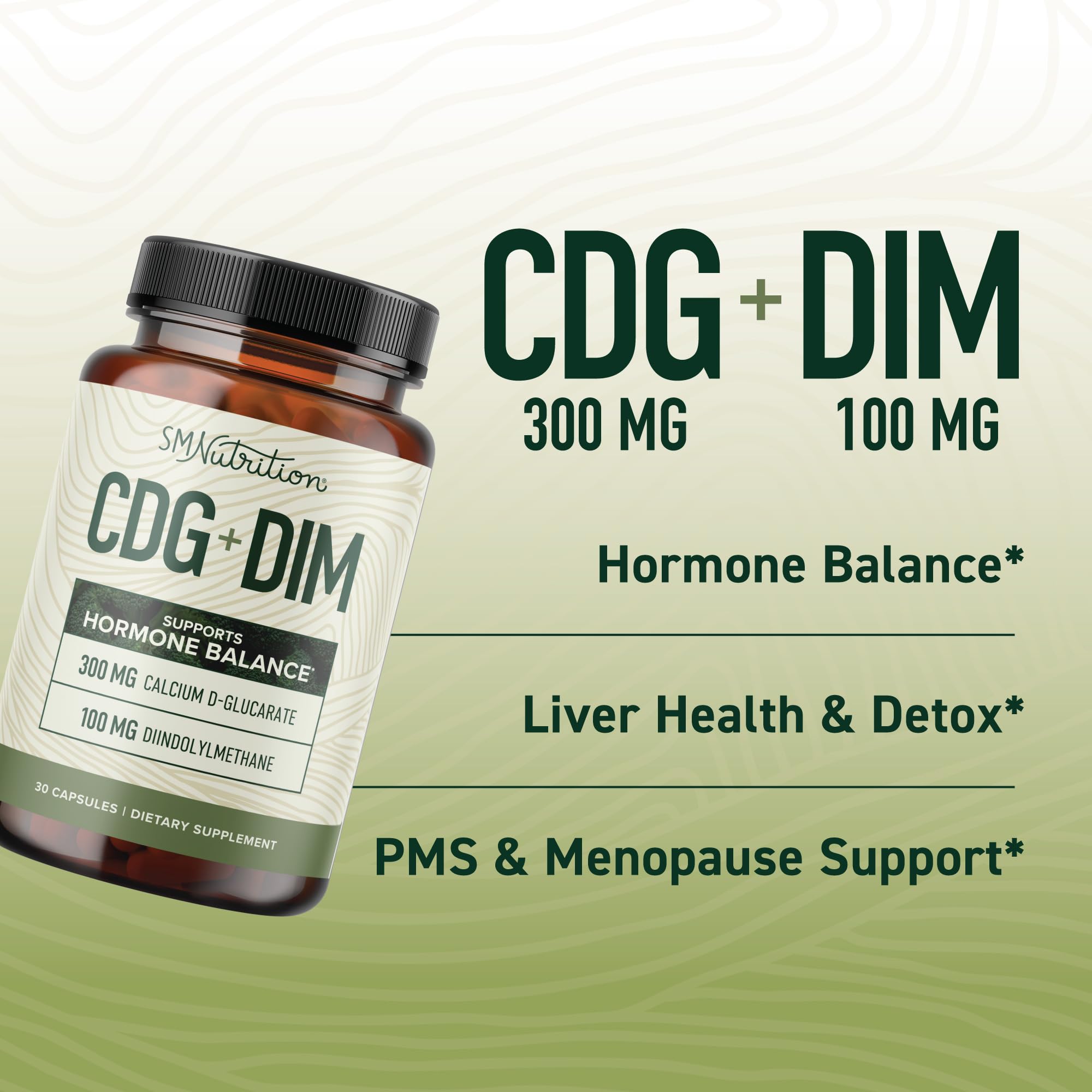 SMNutrition DIM absorción mejorada con piperina