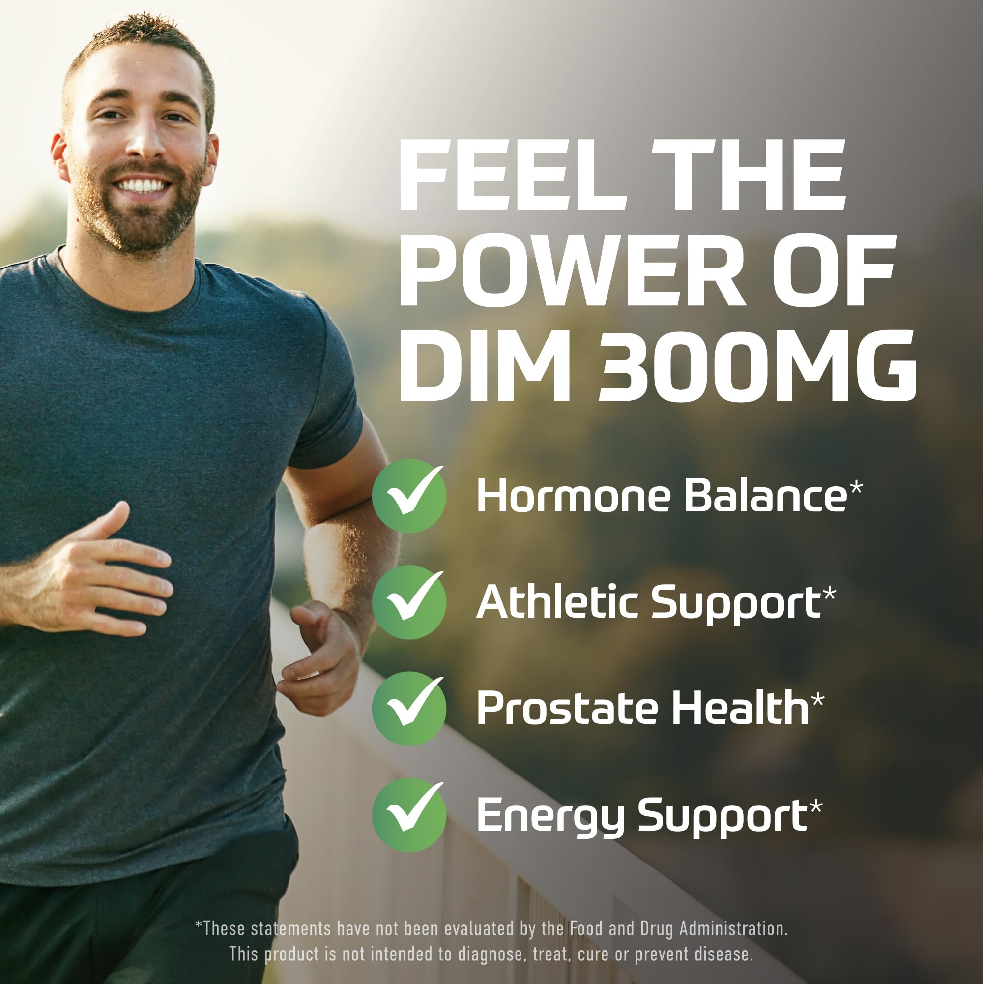 DIM 300 mg de SMNutrition — cápsula única para uso diario y absorción mejorada.