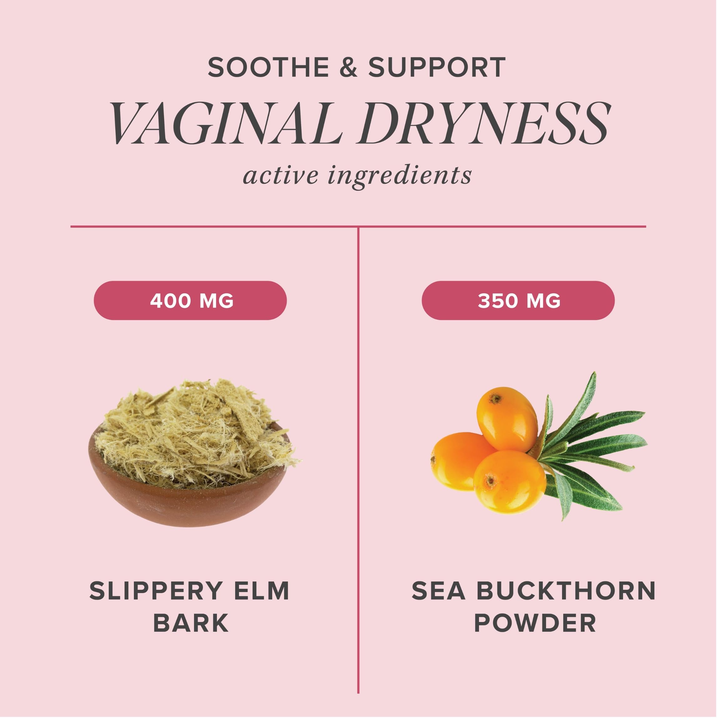 SMNutrition Espino Amarillo, cápsulas que apoyan la hidratación vaginal.